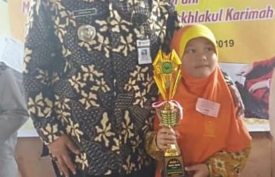 Juara 1 Lomba Tartil se Kecamatan Salam